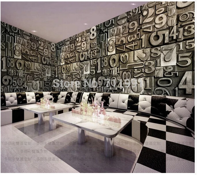 Free shipping custom ktv bar wallpaper living room bedroom TV personality English alphabet wallpaper 3D
Free shipping custom ktv bar wallpaper living room bedroom TV personality English alphabet wallpaper 3D