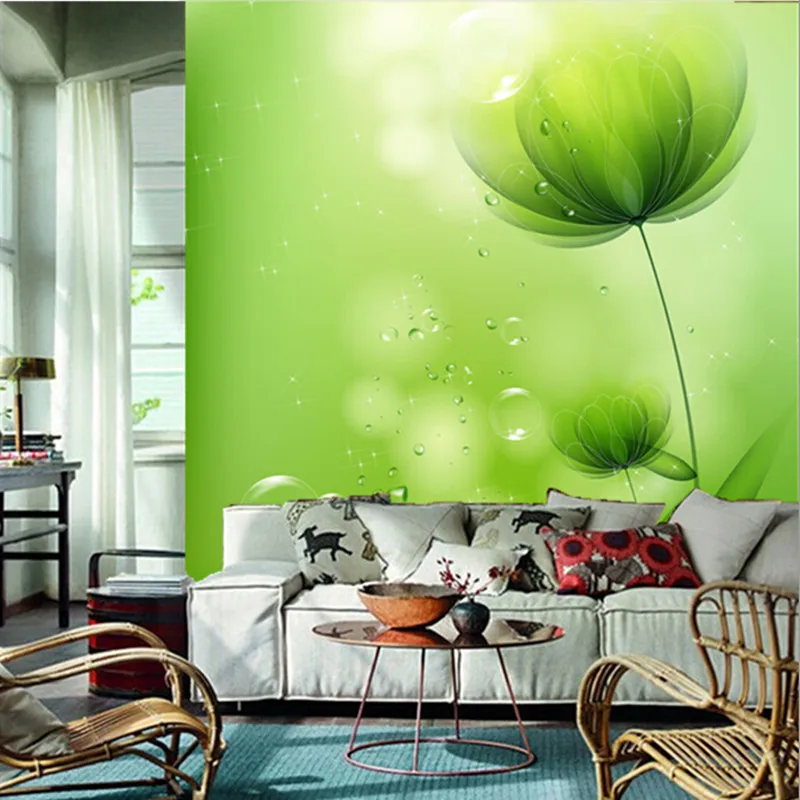 The custom 3D murals,3D beautiful and fresh green fantasy flowers papel de parede,living room sofa TV wall bedroom wall paper
The custom 3D murals,3D beautiful and fresh green fantasy flowers papel de parede,living room sofa TV wall bedroom wall paper