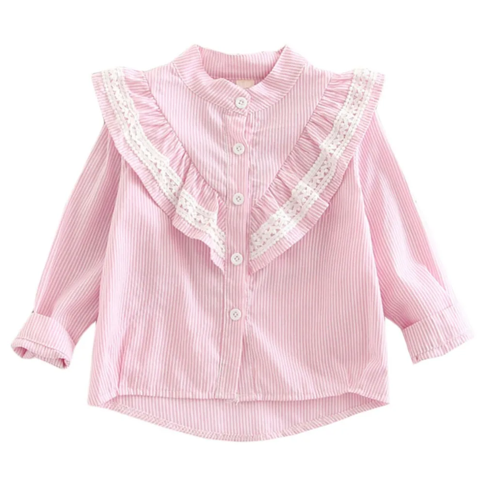 Newborn Baby Girl Kids Toddler Princess Girls Long Sleeve Top Shirt Blouse Blusas Blue Stripes Girl Clothes Hot Shirts AGC0904
Newborn Baby Girl Kids Toddler Princess Girls Long Sleeve Top Shirt Blouse Blusas Blue Stripes Girl Clothes Hot Shirts AGC0904