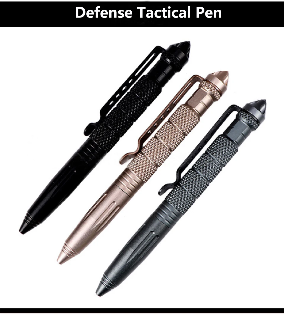 Practical Tactical Pens defence personal Tactical Pen Self Defense Pen Glass Breaker Multi-function Camping Tool for Writing
Practical Tactical Pens defence personal Tactical Pen Self Defense Pen Glass Breaker Multi-function Camping Tool for Writing