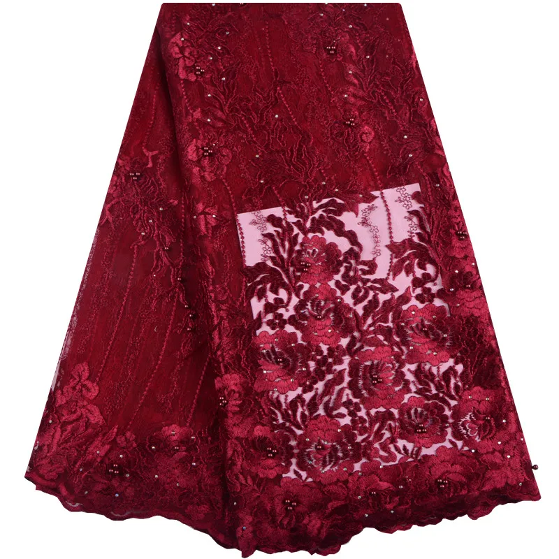 2019 Red Fashion French Lace Fabric High Quality African Tulle Embroidered Flower Transparent Net Lace Fabric For Wedding S1373
2019 Red Fashion French Lace Fabric High Quality African Tulle Embroidered Flower Transparent Net Lace Fabric For Wedding S1373