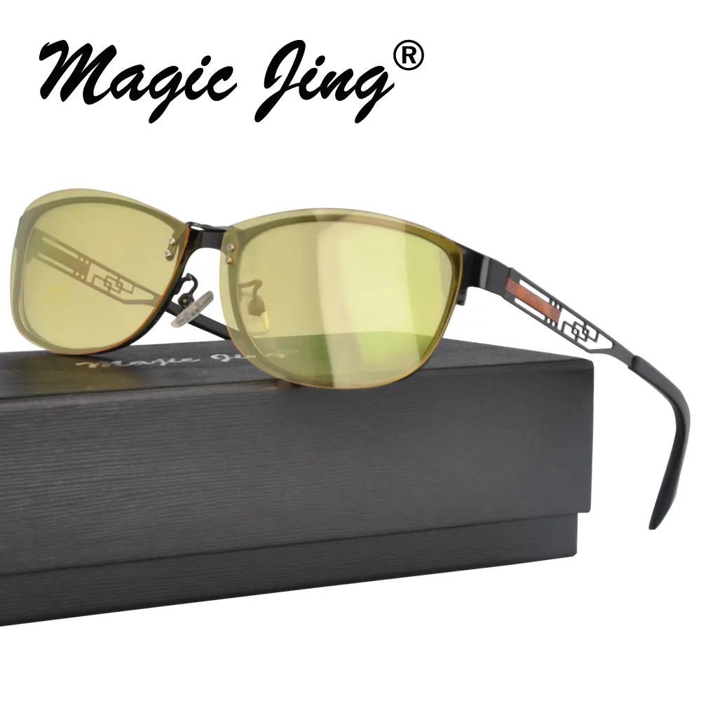 Magic Jing Metal Full Rim Magnet Clip On Optical Eyeglasses Frame Eyewear S9253
Magic Jing Metal Full Rim Magnet Clip On Optical Eyeglasses Frame Eyewear S9253