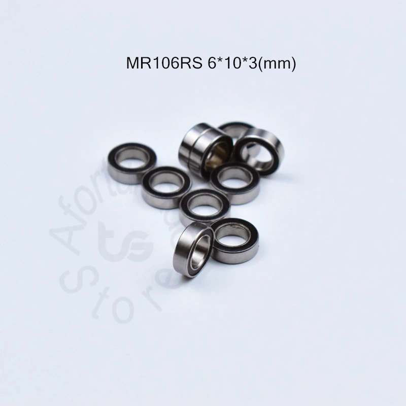 MR106RS 6*10*3(mm) 10pieces free shipping bearing ABEC-5 Rubber Sealed Miniature Mini Bearing MR MR106RS Miniature bearings
MR106RS 6*10*3(mm) 10pieces free shipping bearing ABEC-5 Rubber Sealed Miniature Mini Bearing MR MR106RS Miniature bearings