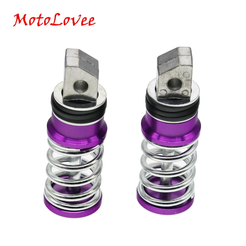 MotoLovee Motorcycle Spring Pedal Pedals Scooter Passenger Rear Foot Peg Vespa FOR Honda Yamaha ATV
MotoLovee Motorcycle Spring Pedal Pedals Scooter Passenger Rear Foot Peg Vespa FOR Honda Yamaha ATV