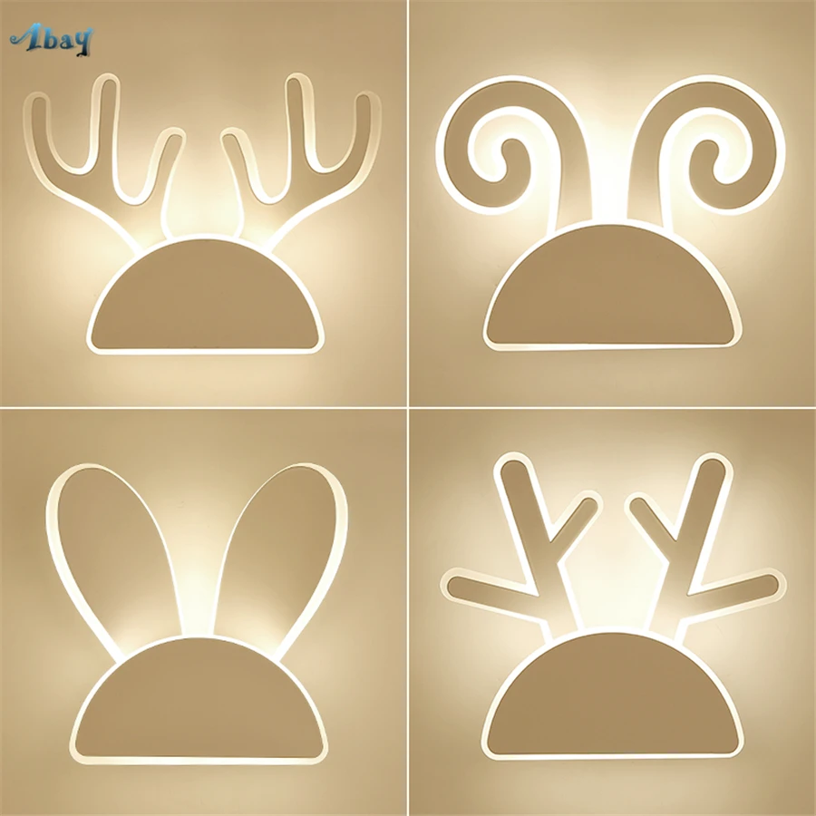 Nordic Creative Antlers Animals Acrylic Wall Lamps for Living Room decoration Modern led Wall sconces Lights kids bedroom lamp
Nordic Creative Antlers Animals Acrylic Wall Lamps for Living Room decoration Modern led Wall sconces Lights kids bedroom lamp