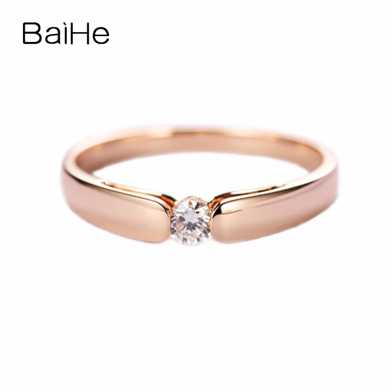 BAIHE Solid 14K розовое золото 0.13ct H/SI натуральный бриллиант юбилей женское Модное Элегантное уникальное Подарочное кольцо с красивым бриллиантом
BAIHE Solid 14K розовое золото 0.13ct H/SI натуральный бриллиант юбилей женское Модное Элегантное уникальное Подарочное кольцо с красивым бриллиантом
