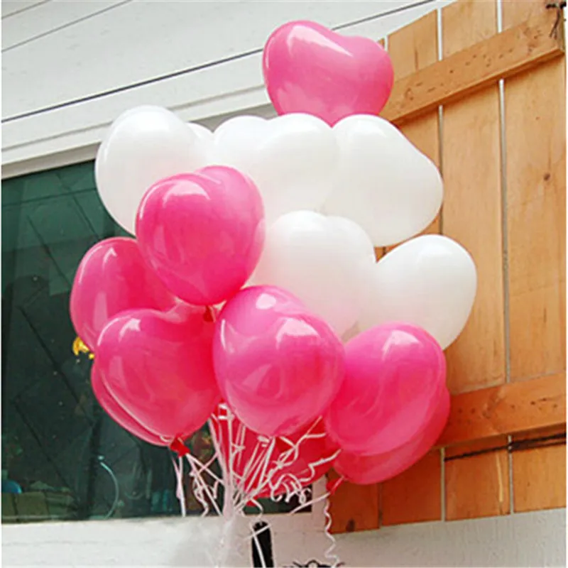 100pcs 12inch Heart Shape Latex Balloons Air Balloon Inflatable Balls Wedding Birthday Party Decoration Float Balloons Kids Toy
100pcs 12inch Heart Shape Latex Balloons Air Balloon Inflatable Balls Wedding Birthday Party Decoration Float Balloons Kids Toy