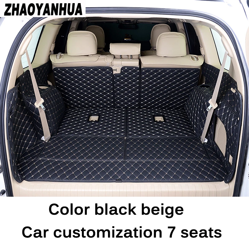 Custom fit car trunk mat for Toyota Land Cruiser Prado 150 5 seats / 7 seats carstyling tray carpet cargo liner
Custom fit car trunk mat for Toyota Land Cruiser Prado 150 5 seats / 7 seats carstyling tray carpet cargo liner