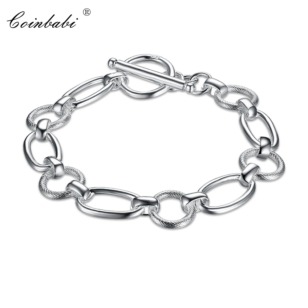 Geometric Bracelet,Trendy 925 Sterling Silver Gift Accessories Gift For Lady Girls,Simple Geometric Silver Toggle Bracelet
Geometric Bracelet,Trendy 925 Sterling Silver Gift Accessories Gift For Lady Girls,Simple Geometric Silver Toggle Bracelet