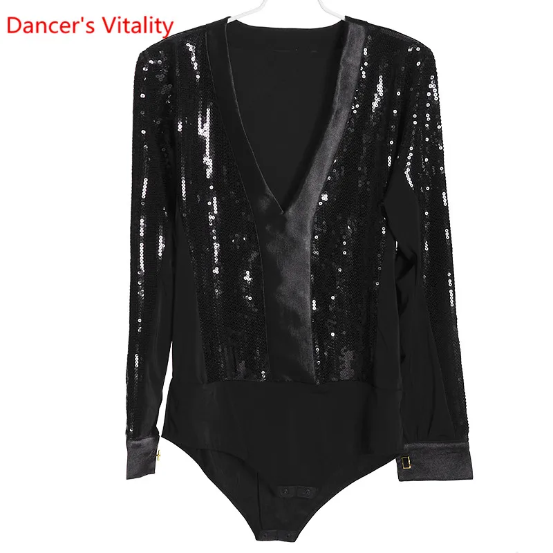 Hot Dance Competition For Men Latin Top For Boys Dance Swimsuit Costumes Contemporary Latin Dance Dance Clothes With Black
Hot Dance Competition For Men Latin Top For Boys Dance Swimsuit Costumes Contemporary Latin Dance Dance Clothes With Black
