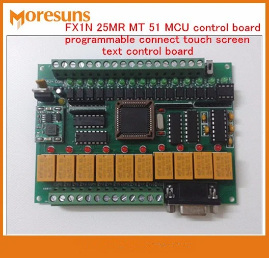 Плата управления PLC FX1N 25MR MT51 MCU программируемая для подключения к сенсорному экрану
Плата управления PLC FX1N 25MR MT51 MCU программируемая для подключения к сенсорному экрану