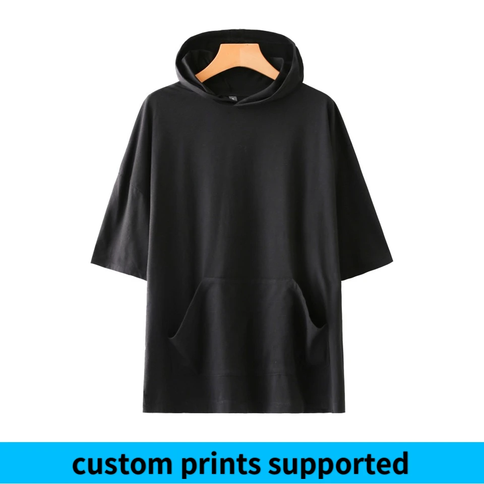 Women/Men Solid Color Hooded t shirt Summer Short Sleeve Fashion Tshirts Casual Streetwear Trendy Tee Shirts Custom
Women/Men Solid Color Hooded t shirt Summer Short Sleeve Fashion Tshirts Casual Streetwear Trendy Tee Shirts Custom