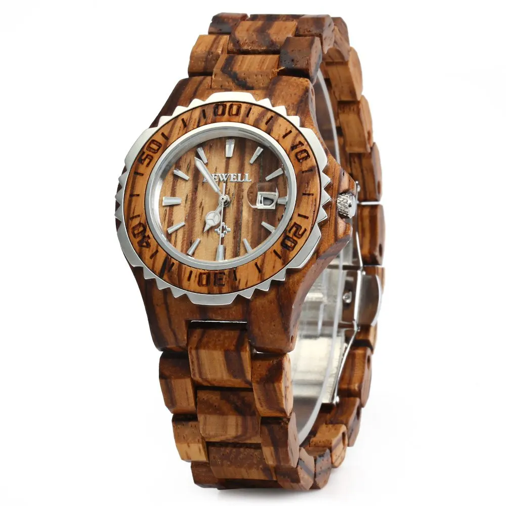 BEWELL Woman Watches Brand Luxury Wooden Quartz Watch Waterproof Luminous Hands Calendar Women Wristwatch relogio feminino
BEWELL Woman Watches Brand Luxury Wooden Quartz Watch Waterproof Luminous Hands Calendar Women Wristwatch relogio feminino