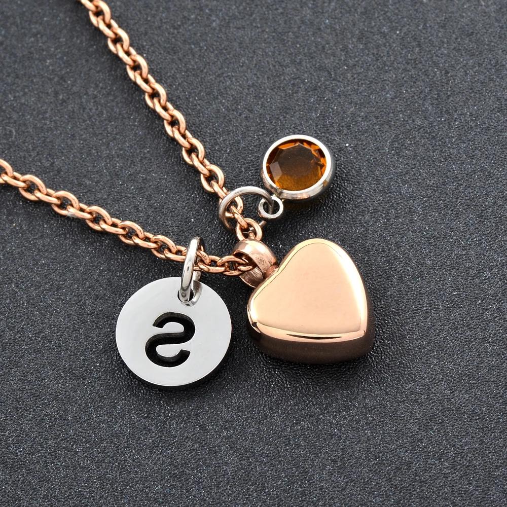 IJMD 13mm Rose Gold Heart Cremation Urn Necklace for ,Stainless Steel Heart Keepsake Memorial Urn Necklace
IJMD 13mm Rose Gold Heart Cremation Urn Necklace for ,Stainless Steel Heart Keepsake Memorial Urn Necklace