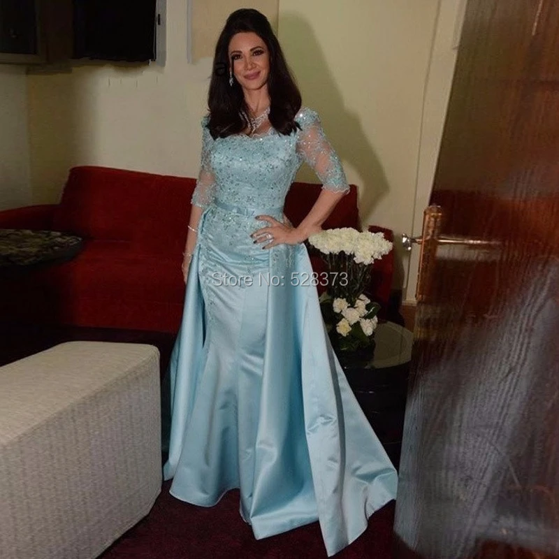 YNQNFS MD112 Fall/Winter Elegant Mermaid Half Sleeves Mother of the Bride/Groom Dresses Outfits Light Blue 2024
YNQNFS MD112 Fall/Winter Elegant Mermaid Half Sleeves Mother of the Bride/Groom Dresses Outfits Light Blue 2024