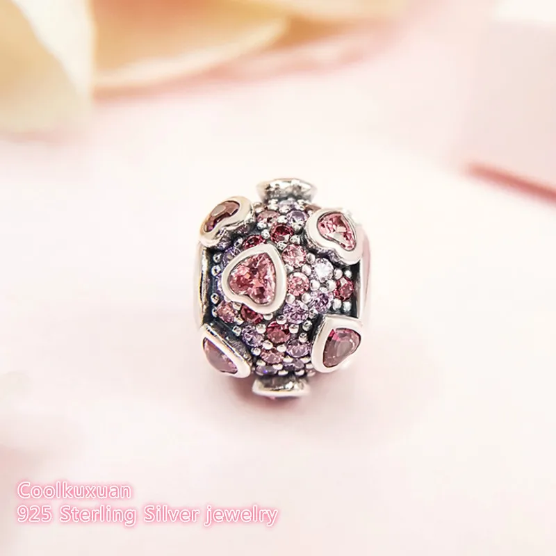 Valentine's Day 925 Sterling Silver Explosion of Love Charm, Multi-Colored CZ Beads Fit Original Pandora Charms Bracelet
Valentine's Day 925 Sterling Silver Explosion of Love Charm, Multi-Colored CZ Beads Fit Original Pandora Charms Bracelet