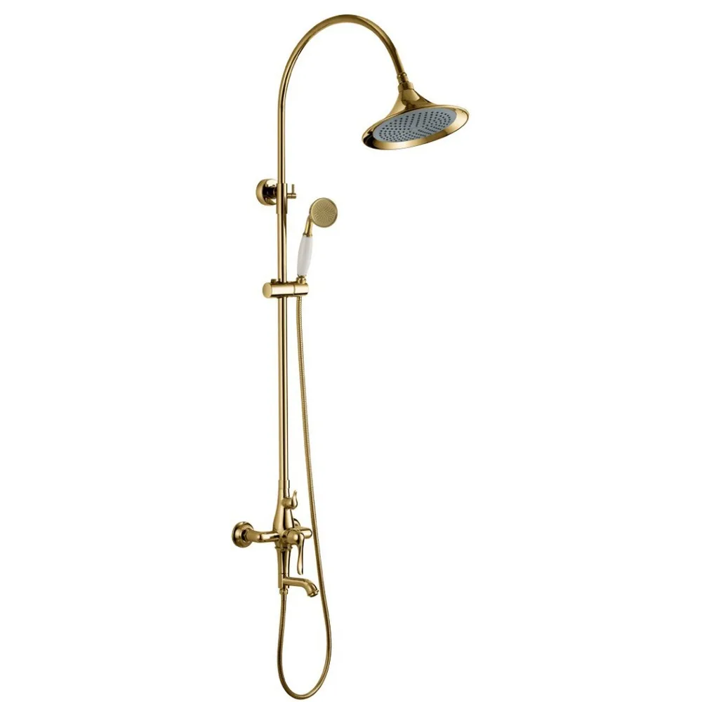 Real Snyder whole retro antique copper full C rainfall shower suit copper top spray Tyrant Gold Series
Real Snyder whole retro antique copper full C rainfall shower suit copper top spray Tyrant Gold Series