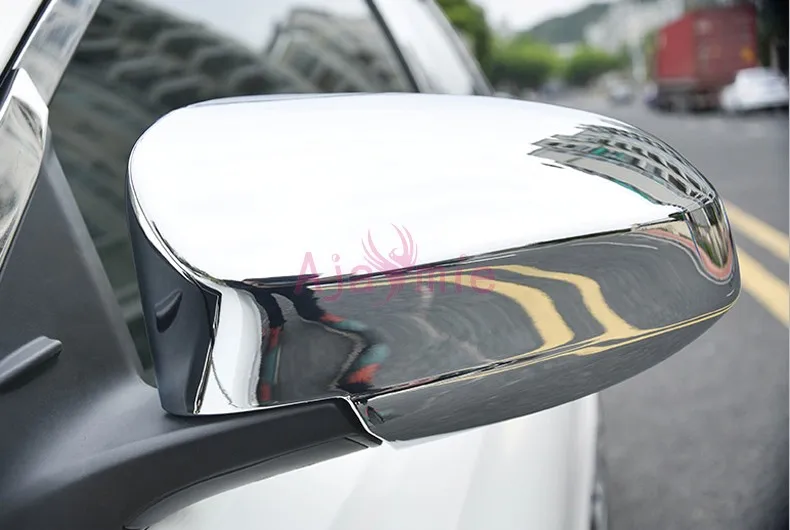 Chrome Car Styling Door Mirror Cover Reaview Overlay Highlight Silver Color Frame Panel 2014-2017 For Toyota Vios Accessories
Chrome Car Styling Door Mirror Cover Reaview Overlay Highlight Silver Color Frame Panel 2014-2017 For Toyota Vios Accessories
