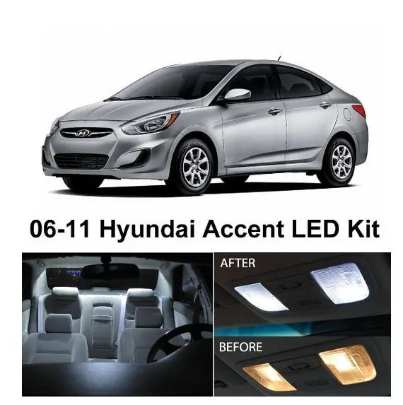 Free Shipping 14Pcs/Lot car-styling Xenon White Package Kit LED Interior Lights For Hyundai Accent 2006-2011
Free Shipping 14Pcs/Lot car-styling Xenon White Package Kit LED Interior Lights For Hyundai Accent 2006-2011