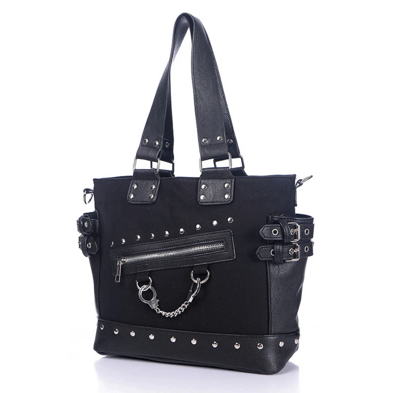 Tote Bag for Women Hand-Held Summer Canvas Rivet High-End Feel Large Capacity Versatile Shoulder Bag
Tote Bag for Women Hand-Held Summer Canvas Rivet High-End Feel Large Capacity Versatile Shoulder Bag