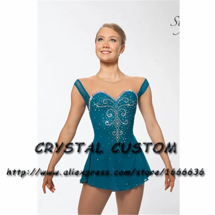 Custom Made to Fit Ice Skating Dresses Graceful New Brand Figure Skating Dresses For Competition DR4254
Custom Made to Fit Ice Skating Dresses Graceful New Brand Figure Skating Dresses For Competition DR4254