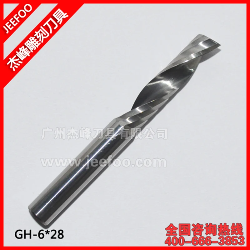 6*28mm One Flute End Milling Tools, Tungsten Steel Solid Carbide Router Bits Set for Smooth Cutting Wood
6*28mm One Flute End Milling Tools, Tungsten Steel Solid Carbide Router Bits Set for Smooth Cutting Wood
