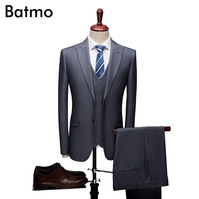 Batmo 2023 new arrival high quality smart casual gray suits men,men's blue suits,plus-size L-4XL 6206
Batmo 2023 new arrival high quality smart casual gray suits men,men's blue suits,plus-size L-4XL 6206