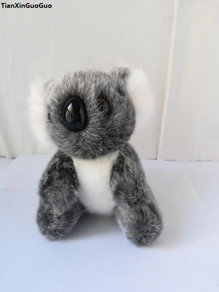 lovely cartoon gray koala about 14cm plush toy soft doll baby toy birthday gift h2318
lovely cartoon gray koala about 14cm plush toy soft doll baby toy birthday gift h2318