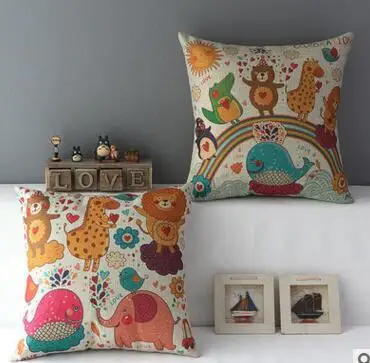 cartoon animal printed cushion cover pillowcase cotton linen throw pillowcase durable pillow cover sofa decor
cartoon animal printed cushion cover pillowcase cotton linen throw pillowcase durable pillow cover sofa decor