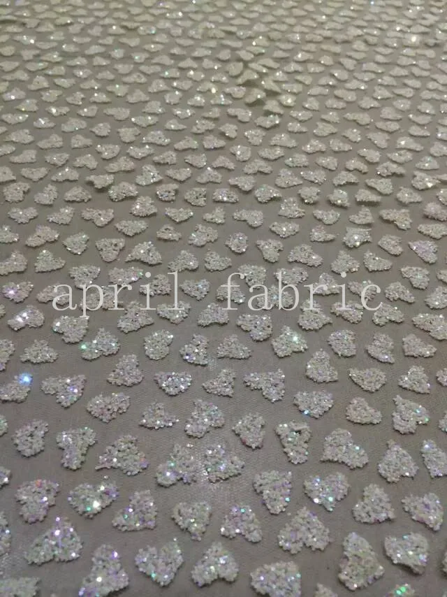 ap18 cream white heart shining glitter glued net mesh breathable lace fabric for wedding dress/party/lady dress/desinger
ap18 cream white heart shining glitter glued net mesh breathable lace fabric for wedding dress/party/lady dress/desinger