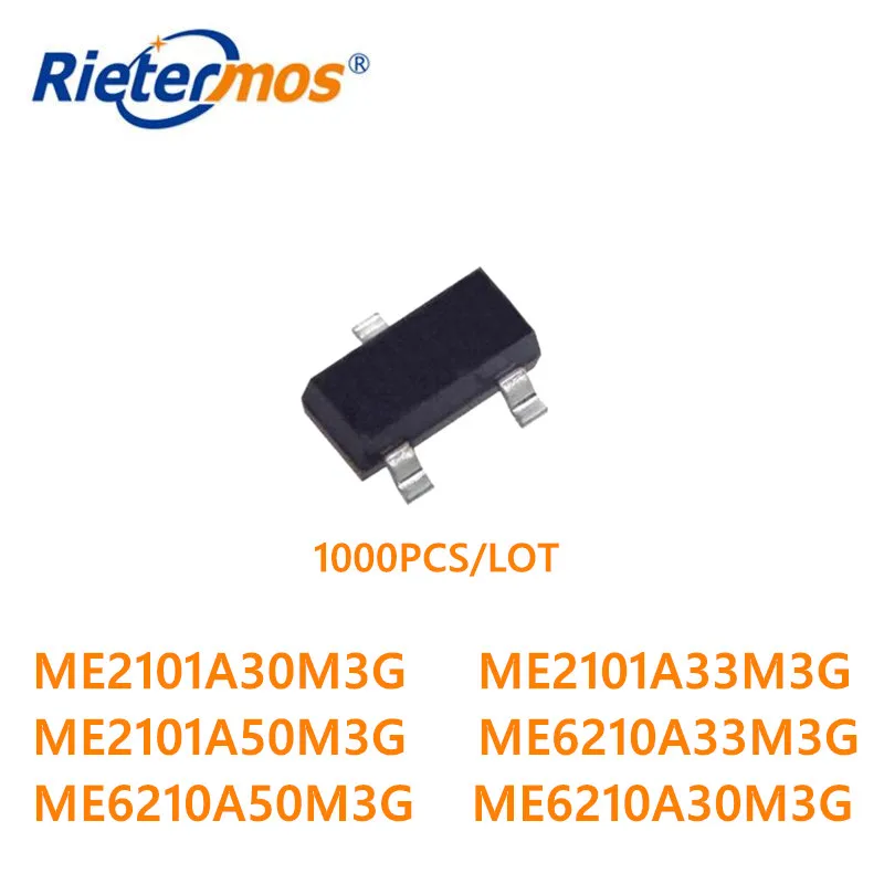 1000 шт. ME2101A30M3G ME2101A33M3G ME2101A50M3G ME6210A33M3G ME6210A50M3G ME6210A30M3G SOT23-3 оригинал
1000 шт. ME2101A30M3G ME2101A33M3G ME2101A50M3G ME6210A33M3G ME6210A50M3G ME6210A30M3G SOT23-3 оригинал