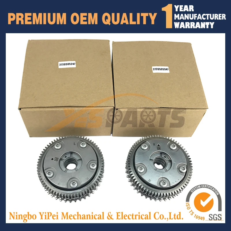 Pair Left Intake Camshaft Adjuster For Mercedes W164 W221 2720505247 2720505347
Pair Left Intake Camshaft Adjuster For Mercedes W164 W221 2720505247 2720505347
