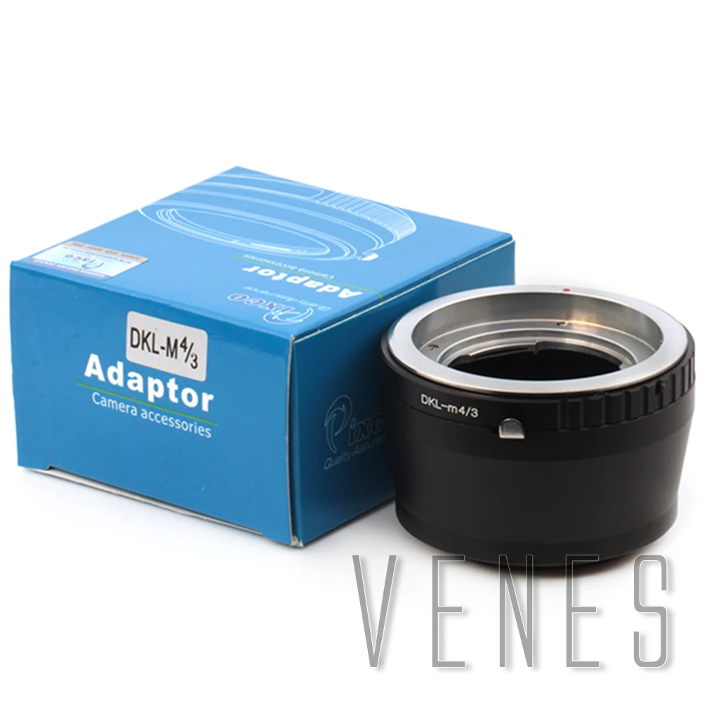 Venes DKL-M4/3, адаптер объектива подходит для объектива Voigtlander Retina DKL подходит для камеры Micro Four Thirds 4/3
Venes DKL-M4/3, адаптер объектива подходит для объектива Voigtlander Retina DKL подходит для камеры Micro Four Thirds 4/3