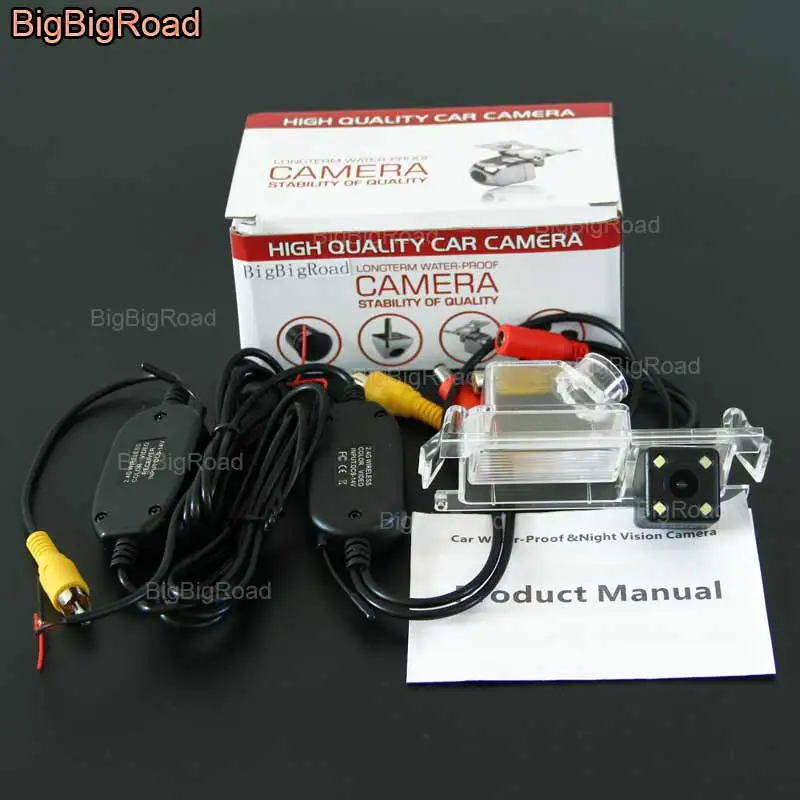 BigBigRoad For Kia K2 Rio Sedan Hatchback Ceed 2013 Hyundai Accent Solaris Verna 2014 I30 Wireless Camera Car Rear View Camera
BigBigRoad For Kia K2 Rio Sedan Hatchback Ceed 2013 Hyundai Accent Solaris Verna 2014 I30 Wireless Camera Car Rear View Camera