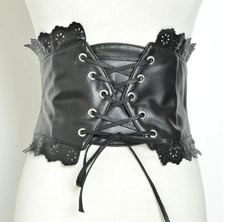 Women's runway fashion faux leather elastic Cummerbunds female Dress Corsets Waistband Belts decoration wide belt R1390
Women's runway fashion faux leather elastic Cummerbunds female Dress Corsets Waistband Belts decoration wide belt R1390