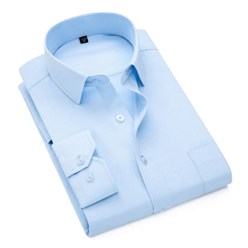 New Style 2018 mens work shirts Brand Long sleeve striped /twill men dress shirts white male shirts 4xl 3 colors
New Style 2018 mens work shirts Brand Long sleeve striped /twill men dress shirts white male shirts 4xl 3 colors