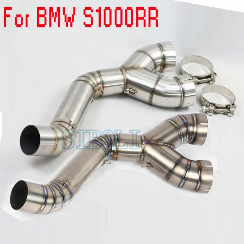 S1000RR Motorcycle Exhaust Middle Pipe Connection Titanium Alloy Tube Slip-On For S1000RR 2008 2009 2010-2012 2013 2014-2016
S1000RR Motorcycle Exhaust Middle Pipe Connection Titanium Alloy Tube Slip-On For S1000RR 2008 2009 2010-2012 2013 2014-2016