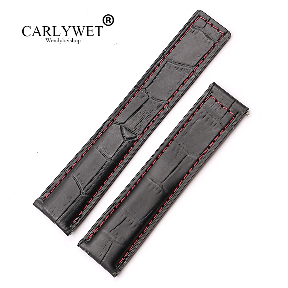 Ремешок CARLYWET для наручных часов, сменный Браслет из натуральной кожи, красный стежок, 20 22 мм
Ремешок CARLYWET для наручных часов, сменный Браслет из натуральной кожи, красный стежок, 20 22 мм