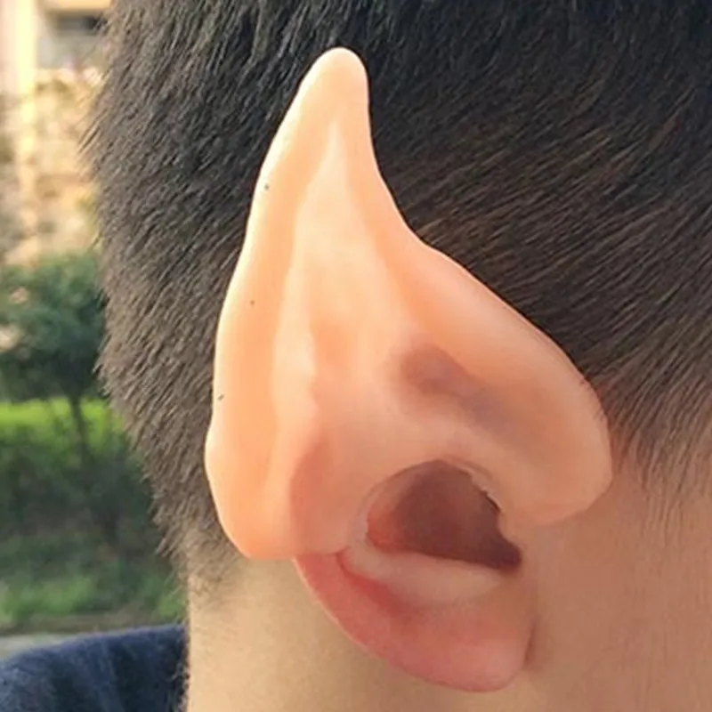 1 Pair Halloween Rave party Cosplay Carnival Movie Avatar Wizard Elf Fairy Alien latex Soft Ears Adult Costume Bar Accessory
1 Pair Halloween Rave party Cosplay Carnival Movie Avatar Wizard Elf Fairy Alien latex Soft Ears Adult Costume Bar Accessory