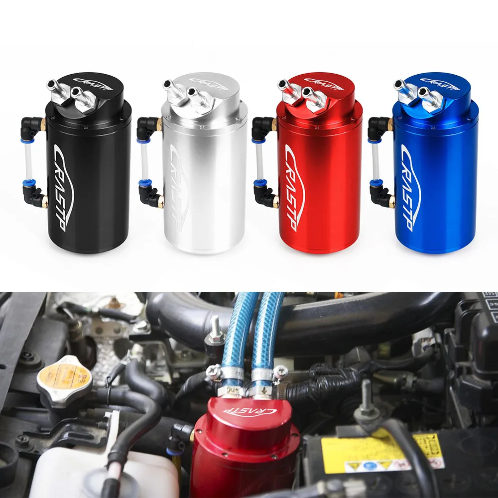 Universal Aluminum Alloy Reservoir Oil Catch Tank Round Shape Oil Catch Can Kit RS-OCC019
Universal Aluminum Alloy Reservoir Oil Catch Tank Round Shape Oil Catch Can Kit RS-OCC019