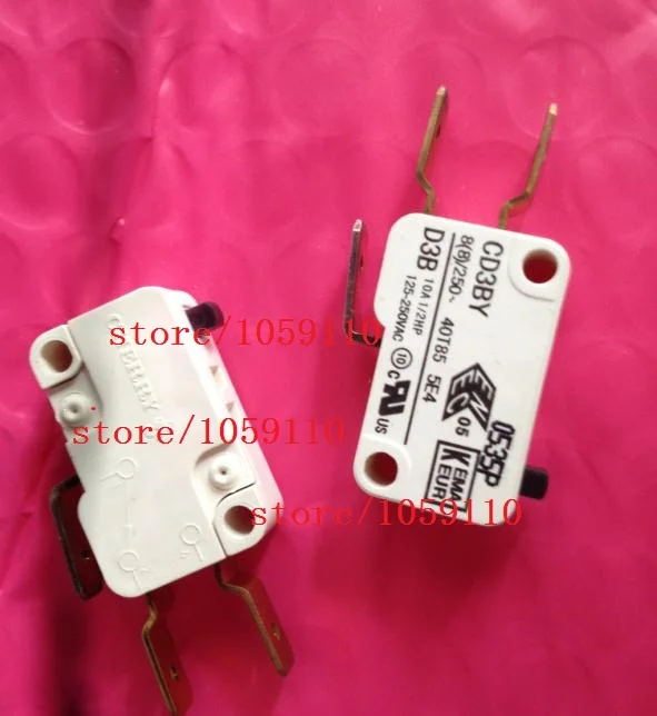 4PCS D3B 3 foot button switch genuine original gold-plated foot CD3BY micro switch
4PCS D3B 3 foot button switch genuine original gold-plated foot CD3BY micro switch