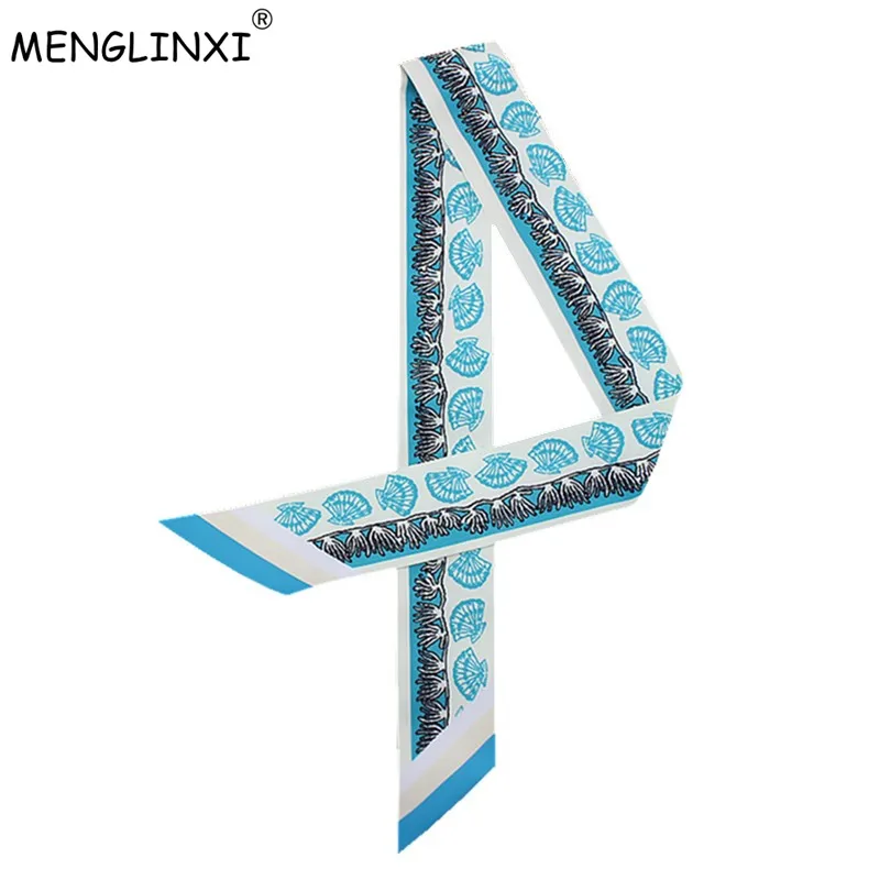 2023 New Design Seashell Corals Print Scarf Women Silk Scarf Luxury Brand Head Scarf Handle Bag Ribbons Small Long Scarves
2023 New Design Seashell Corals Print Scarf Women Silk Scarf Luxury Brand Head Scarf Handle Bag Ribbons Small Long Scarves