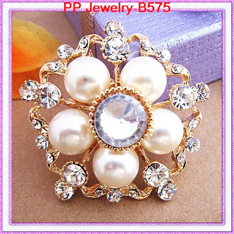 Free shipping(12pcs/lot)Gold Color fashion clear crystal rhinestone Alloy Pearl brooch!!
Free shipping(12pcs/lot)Gold Color fashion clear crystal rhinestone Alloy Pearl brooch!!