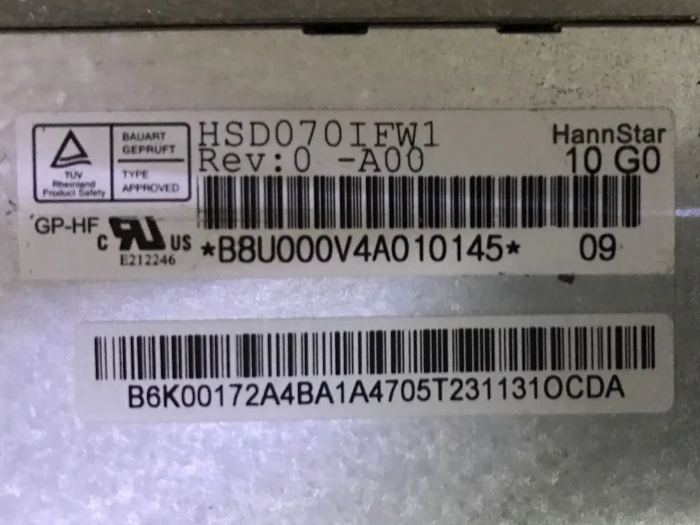 free shipping Original New 7 inch high-definition screen 40pin original cable number: HSD070IFW1-A00
free shipping Original New 7 inch high-definition screen 40pin original cable number: HSD070IFW1-A00