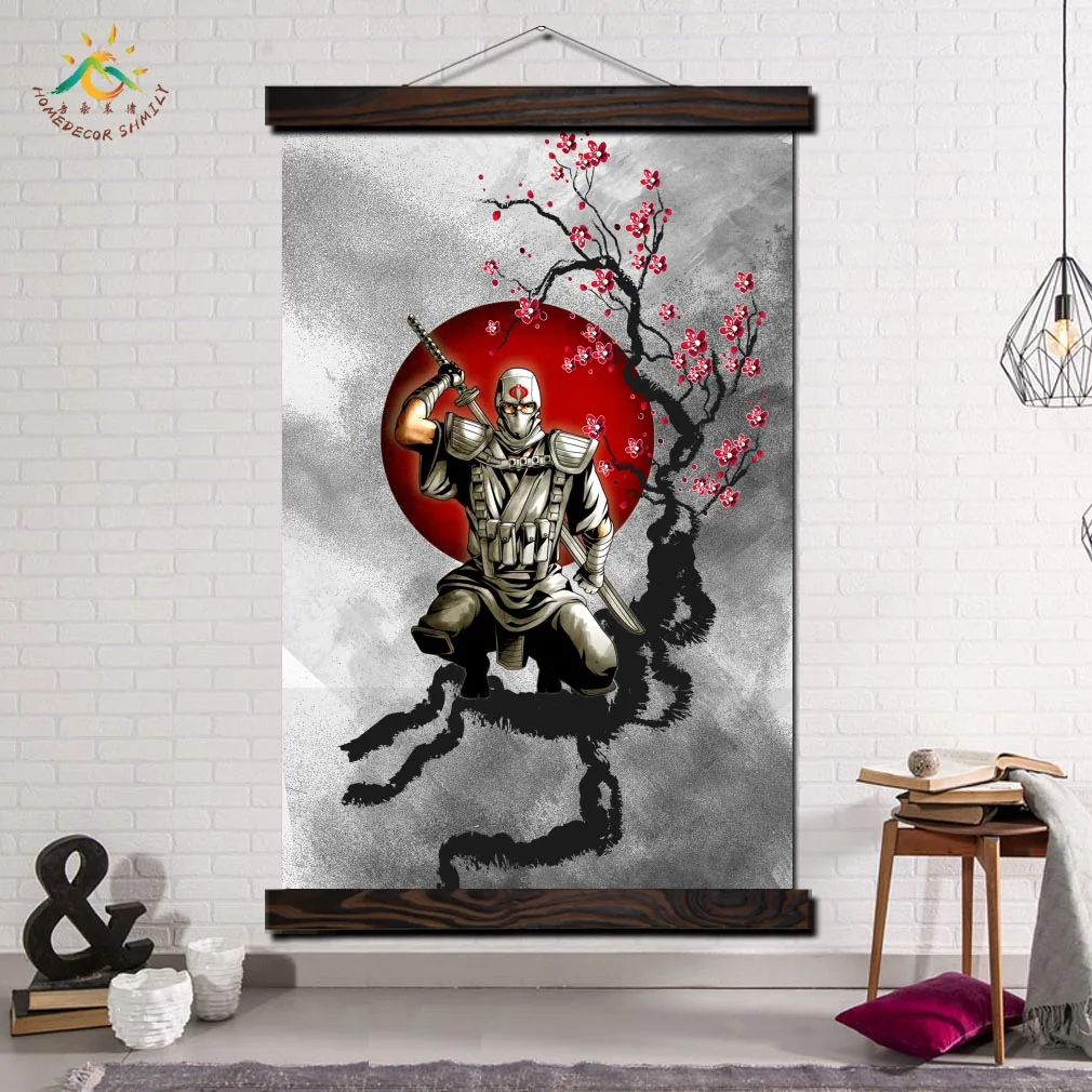 Samurai in Cherry Sun Modern Wall Art Print Pop Art Posters and Prints Scroll Canvas Painting Wall Pictures for Living Room
Samurai in Cherry Sun Modern Wall Art Print Pop Art Posters and Prints Scroll Canvas Painting Wall Pictures for Living Room
