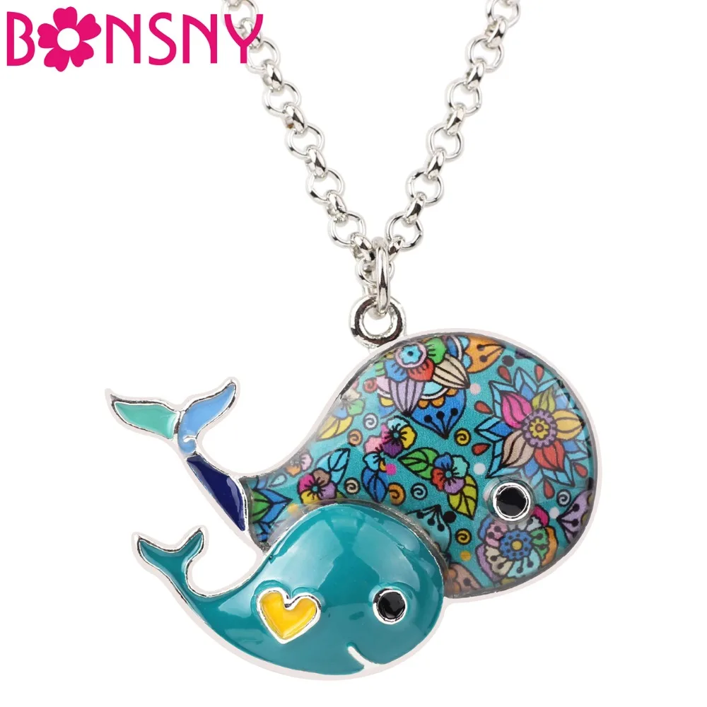 Bonsny Statement Maxi Enamel Whale Necklaces Pendants Chain Collar 2017 New Ocean Collection Original Jewelry Women Accessories
Bonsny Statement Maxi Enamel Whale Necklaces Pendants Chain Collar 2017 New Ocean Collection Original Jewelry Women Accessories