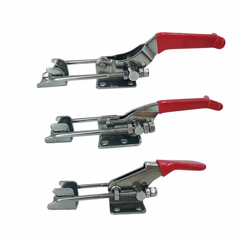 1pcs 304 Stainless Steel Adjustable Toggle Latch Catch Hasp Spring Loaded Cabinet Boxes Lock Lever Handle Clamp Toggle Latch
1pcs 304 Stainless Steel Adjustable Toggle Latch Catch Hasp Spring Loaded Cabinet Boxes Lock Lever Handle Clamp Toggle Latch