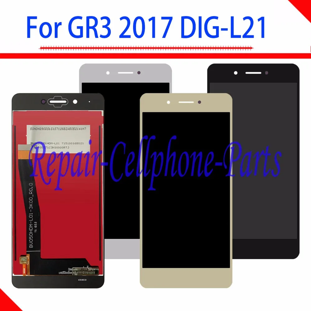 5.0 inch Full LCD DIsplay+Touch Screen Digitizer Assembly For Huawei GR3 2017 ( Diego) DIG-L21
5.0 inch Full LCD DIsplay+Touch Screen Digitizer Assembly For Huawei GR3 2017 ( Diego) DIG-L21