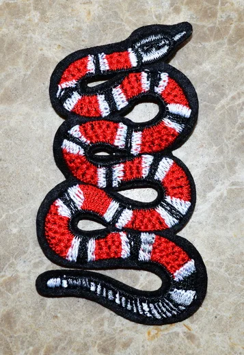 HOT SALE! ~ Coral Snake Red Dark Blue Iron on patch,Appliques, Made of Cloth,100% Guaranteed Quality
HOT SALE! ~ Coral Snake Red Dark Blue Iron on patch,Appliques, Made of Cloth,100% Guaranteed Quality