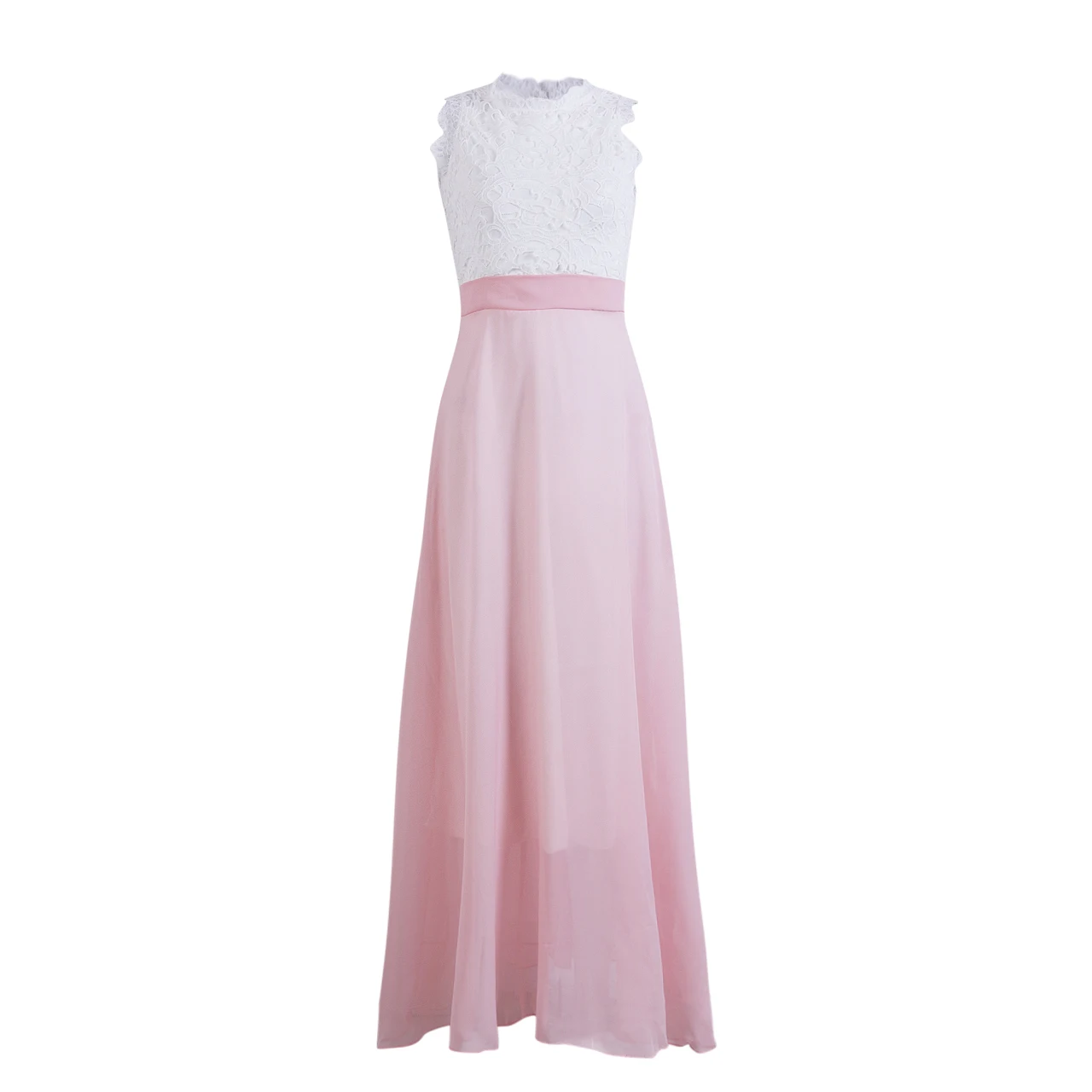 2018 New Fashion Hot Elegant Women Formal Wedding Long Party Ball Prom Gown Sleeveless Lace Patchwork Sundress 
2018 New Fashion Hot Elegant Women Formal Wedding Long Party Ball Prom Gown Sleeveless Lace Patchwork Sundress